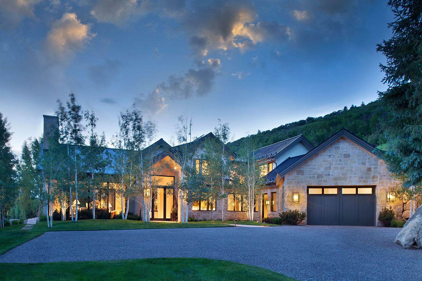 Sunnyside Home in Aspen Colorado - designed by Brewster McLeod Architects