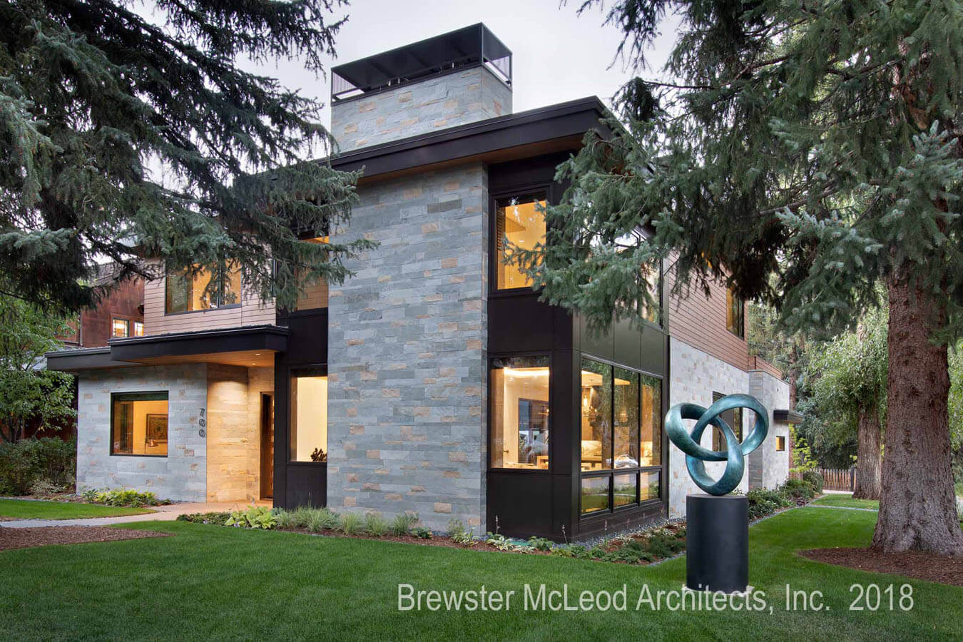 Aspen Smuggler home designed by Brewster McLeod Architects