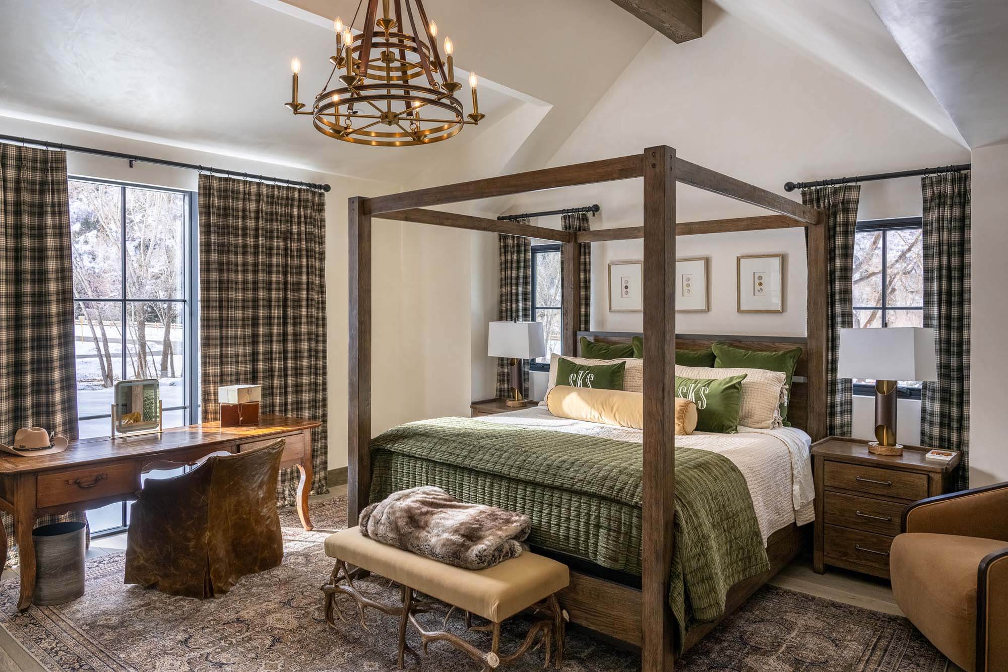 Aspen Ranch Interior Area - architect Brewster McLeod